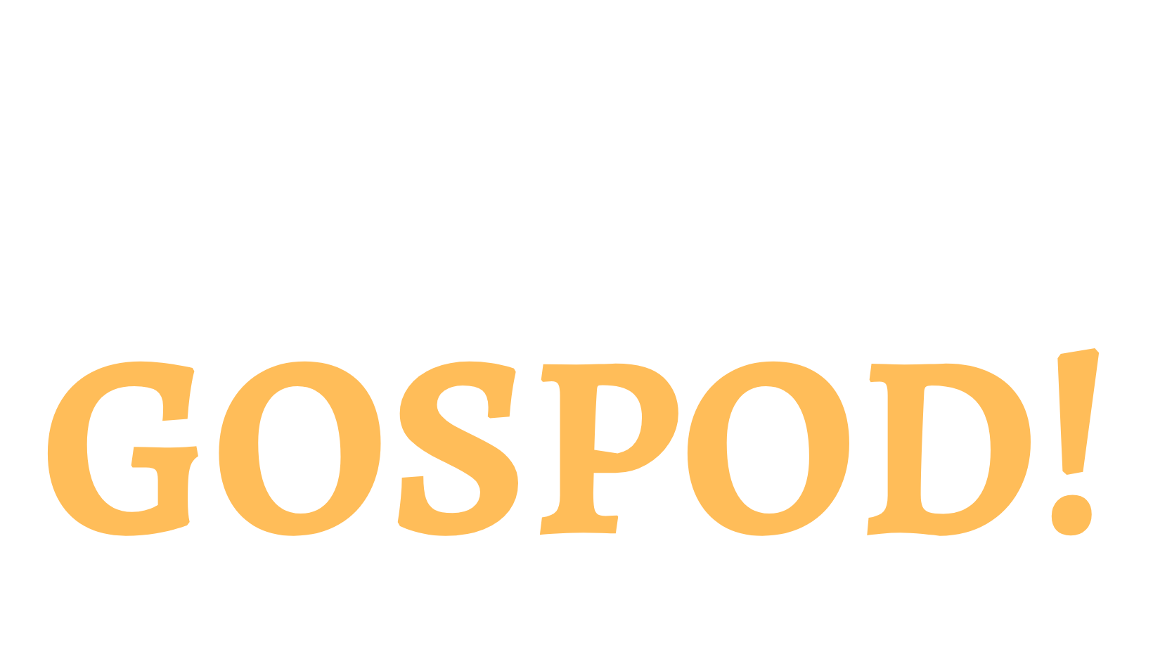 Govori mi, Gospod!